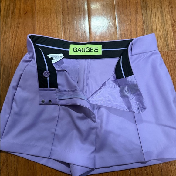 Gauge81 High Waist Lilac Shorts